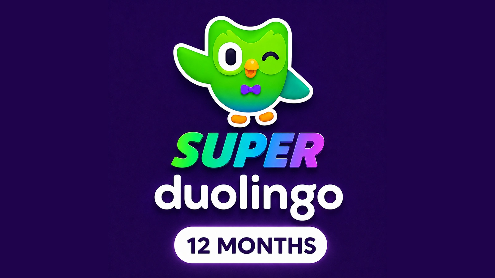 Duolingo Super | 12 Meses